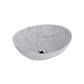 Umywalka nablatowa Lavita Teja - Wzór kamienny